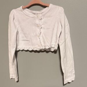 Janie and Jack White Button Down Shirt